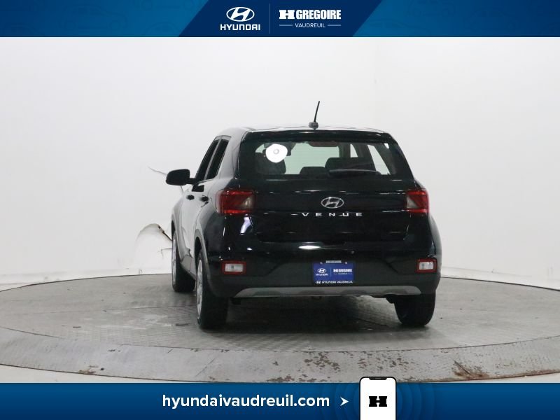 Hyundai Venue YR831 | Essential CERTIFIÉ 4.99% Sieges Chauffants Carplay 2023 Noir Laval - photo #7