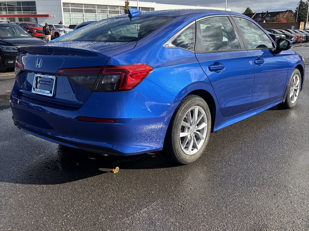 2022 HONDA CIVIC EX EX CVT Blue Gatineau - photo #15