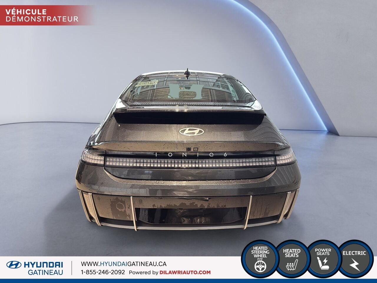 2024 HYUNDAI IONIQ 6 Nocturne Grey Gatineau - photo #2