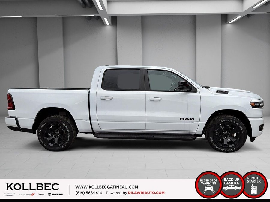 RAM 1500 Sport cabine d'équipe 4x4 caisse de 5 pi 7 po 2026 Blanc éclatant