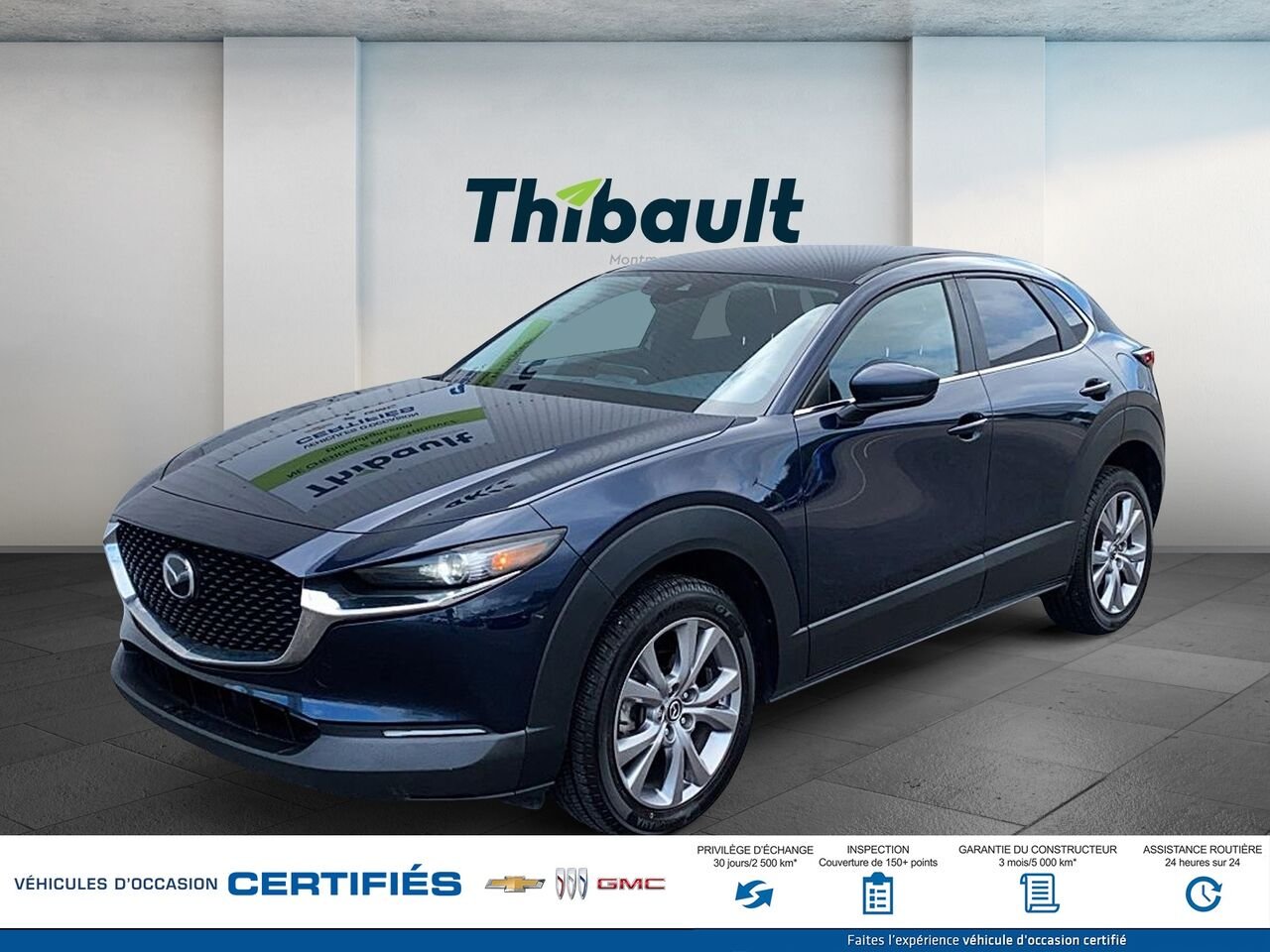 MAZDA CX-30 PREF GS TI 2021 Bleu Montmagny - photo #0
