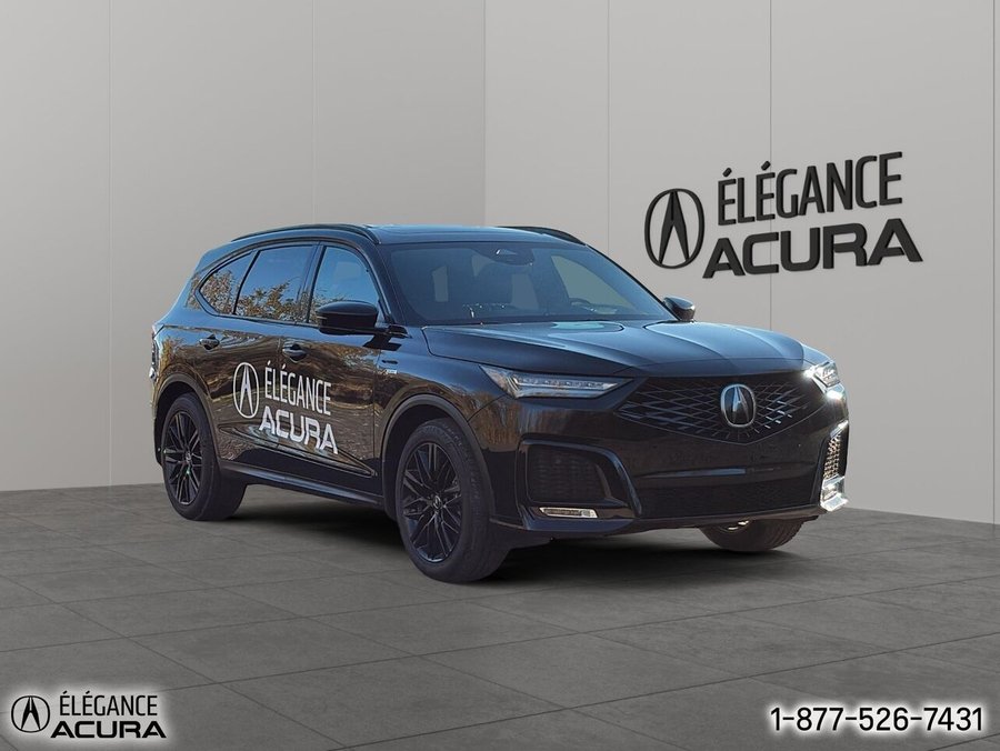 ACURA MDX A-SPEC PLATINUM ÉLITE 2026 Noir majestueux nacré