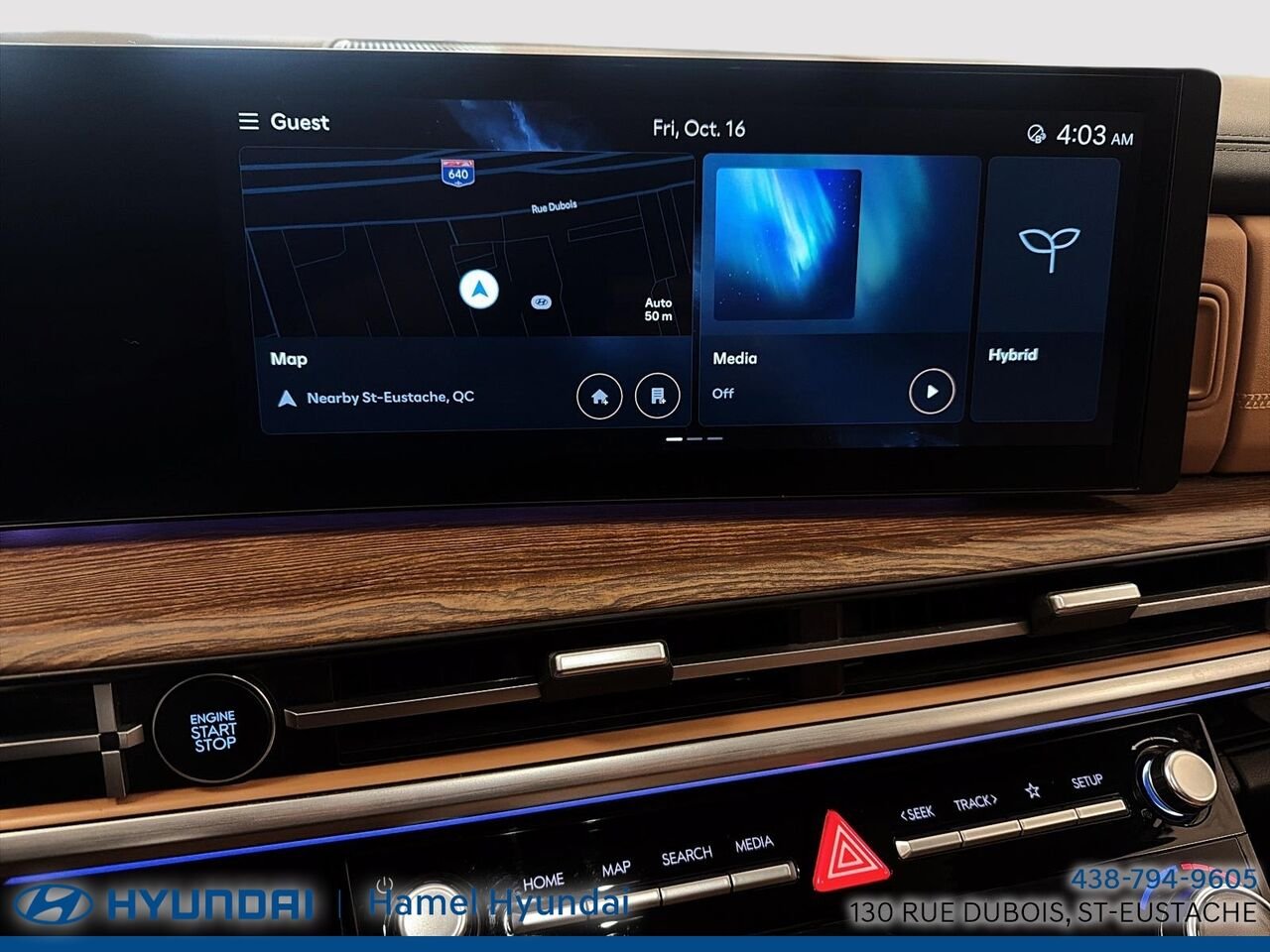Hyundai Santa Fe Hybrid 2024 Blanc Saint-Eustache - photo #14
