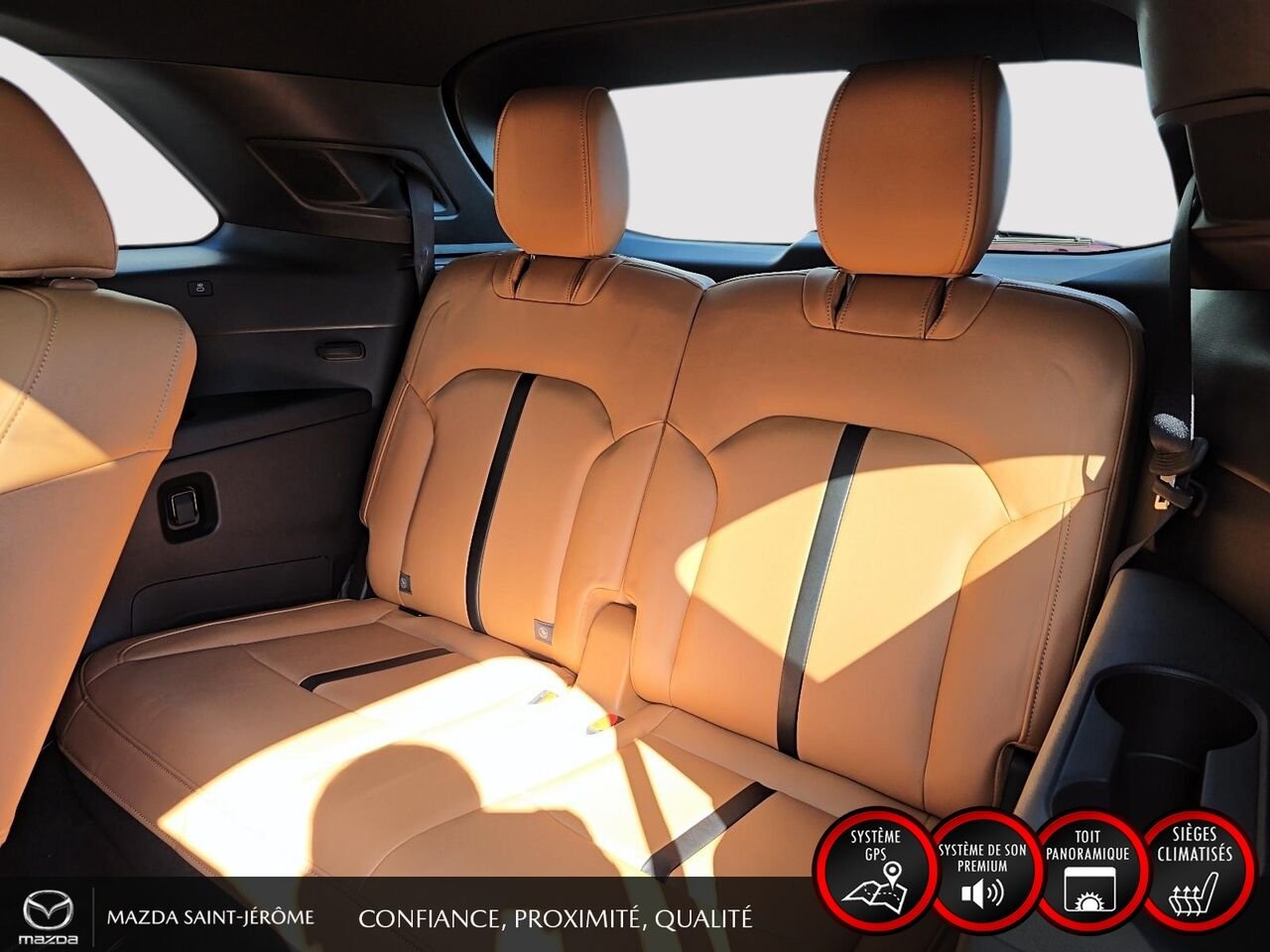 Mazda CX-90 hybride léger 2025 Rouge Saint-Jérôme - photo #22