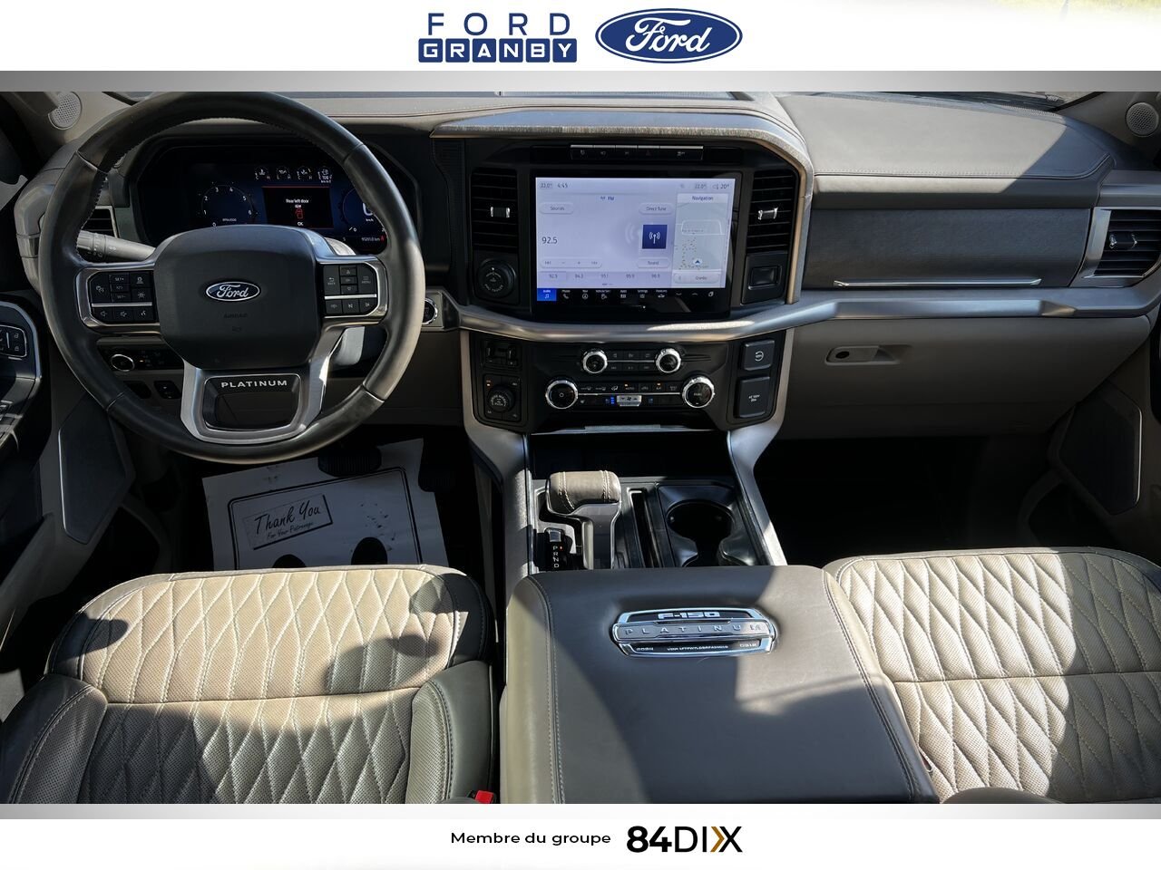 Ford F-150 2024 Blanc Granby - photo #20