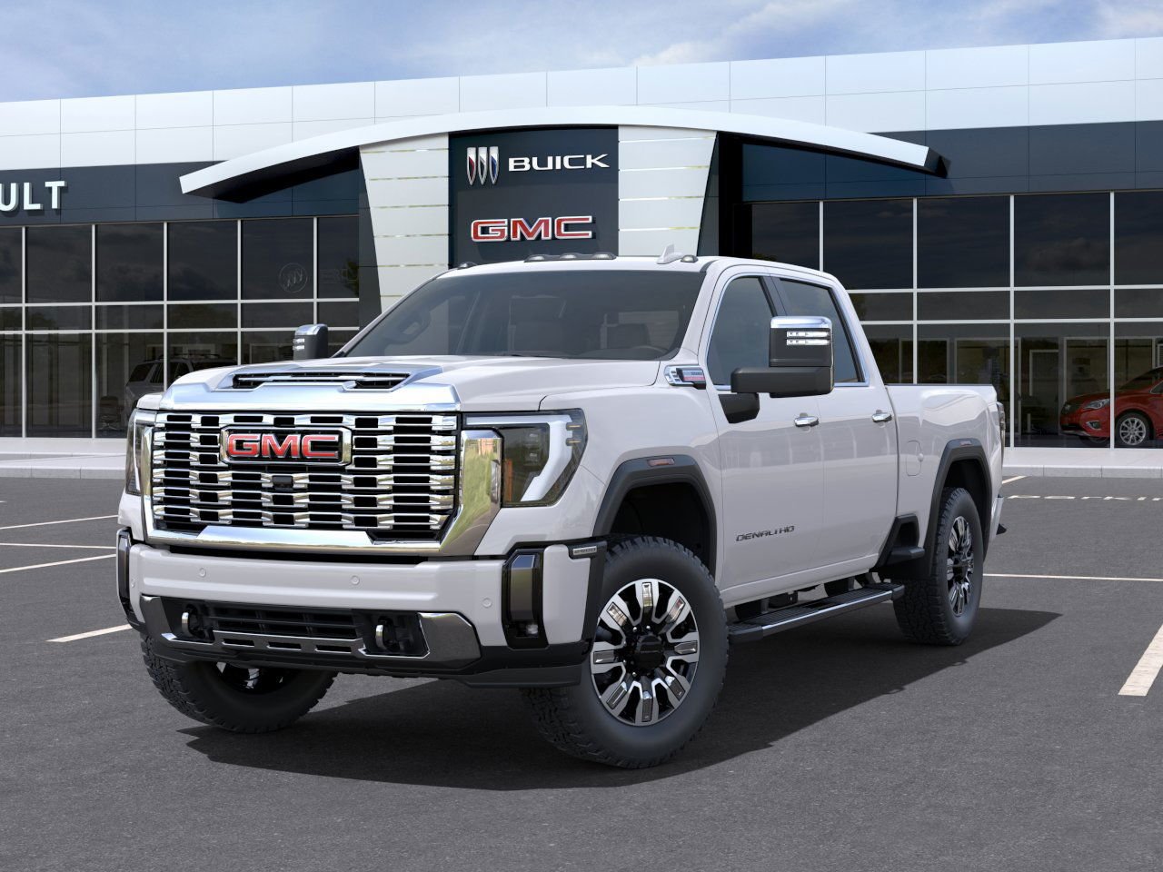 GMC Sierra 2500HD Denali 2025 Blanc givré, triple couche Saint-Eustache - photo #5