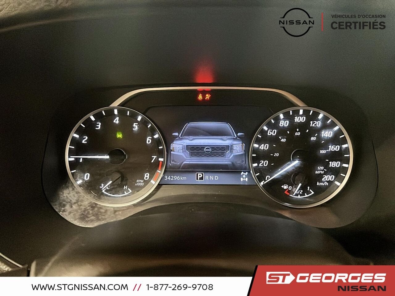 2024 Nissan Frontier Red Saint-Georges - photo #12