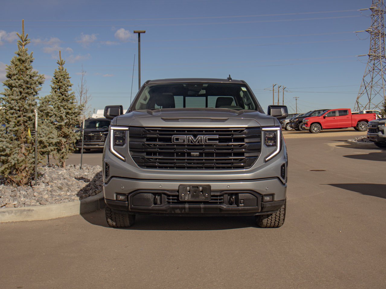 2024 GMC Sierra 1500 4WD Crew Cab 147 Elevation Grey Sherwood Park - photo #2