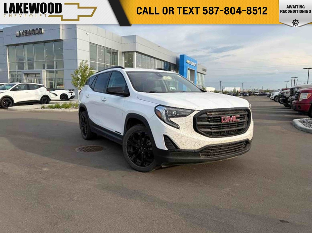 2020 GMC Terrain AWD 4dr SLE White Sherwood Park - photo #0