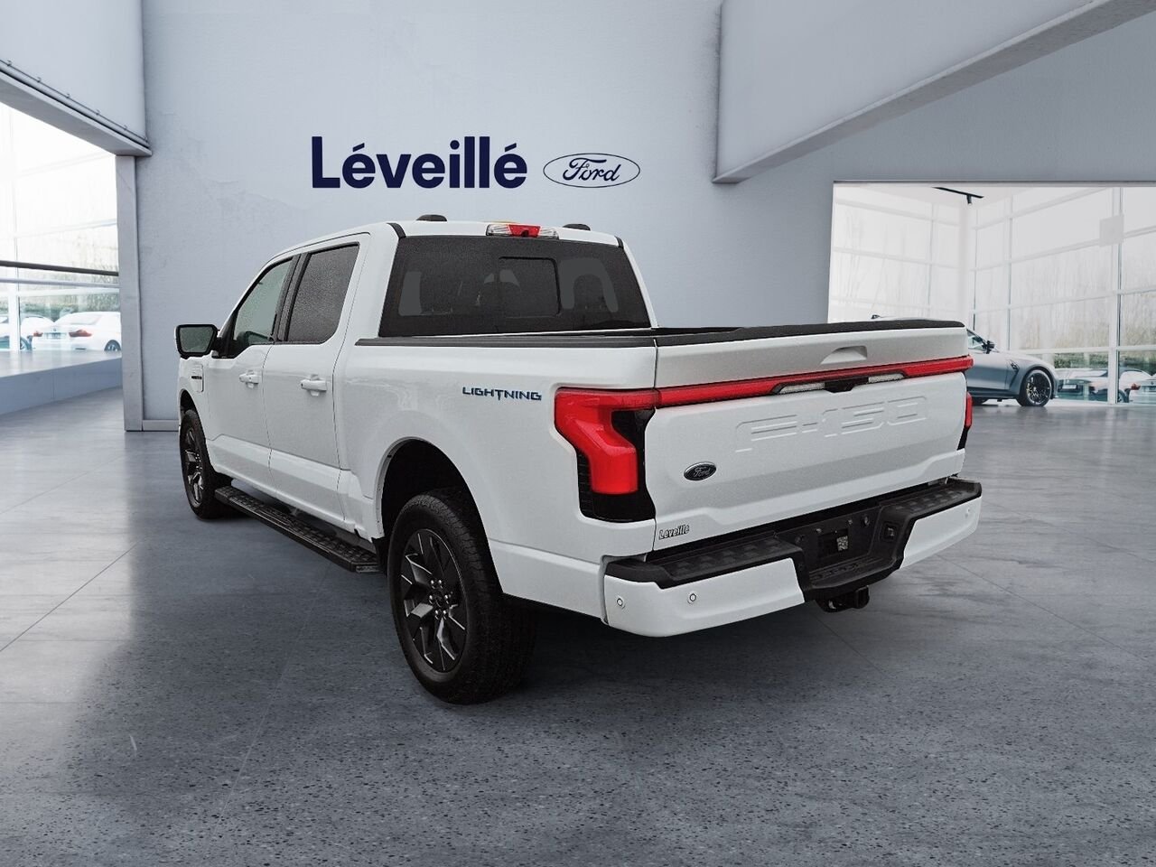2022 Ford F-150 Lightning White Saint-Jérôme - photo #3