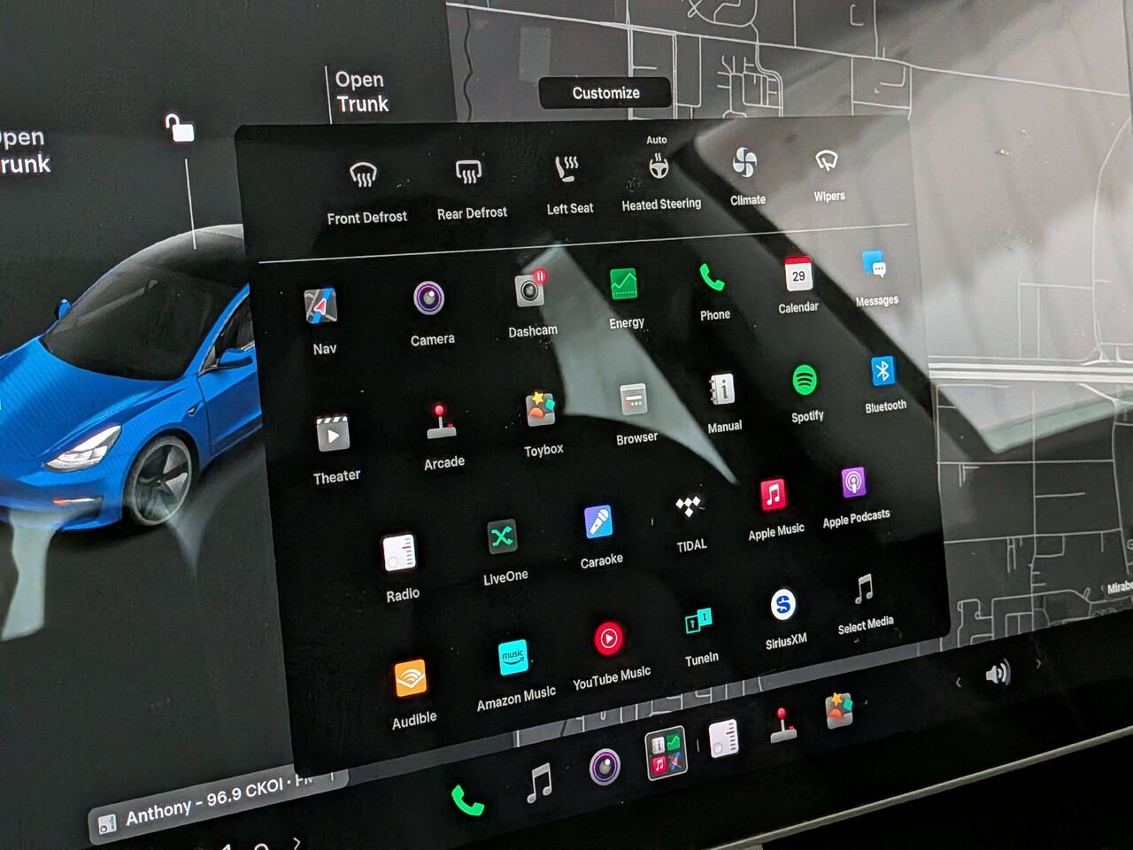 Tesla Model 3 Standard Range Plus RWD 2021 Bleu Val-David - photo #25