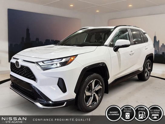 2025 Toyota RAV4 hybride rechargeable SE TI White