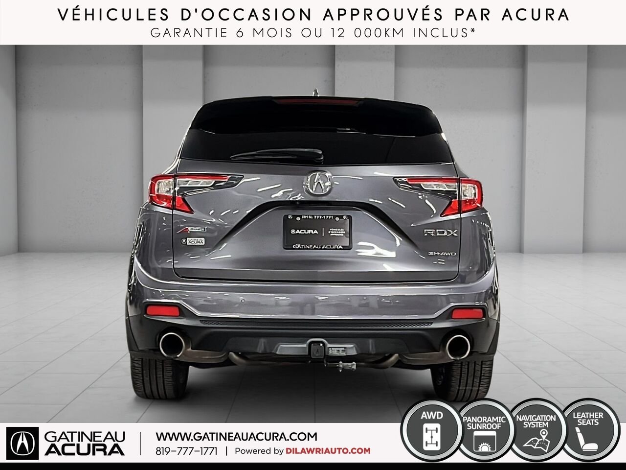 Acura RDX A-Spec SH-AWD 2021 Gris Gatineau - photo #16