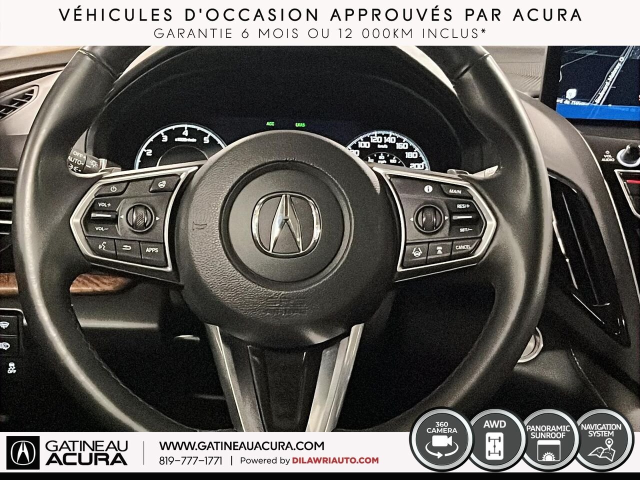 Acura RDX Platinum Élite SH-AWD 2020 Noir Gatineau - photo #8