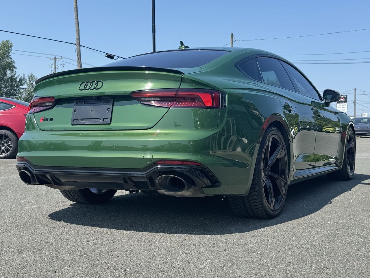 Audi RS 5 Sportback 2019 Vert Granby - photo #8