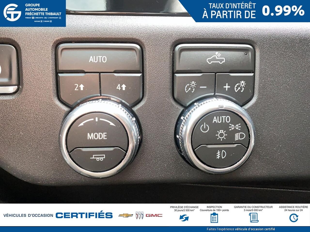 GMC SIERRA K15 Elevation cabine multiplace 4RM 157 po 2026 Noir Montmagny - photo #14