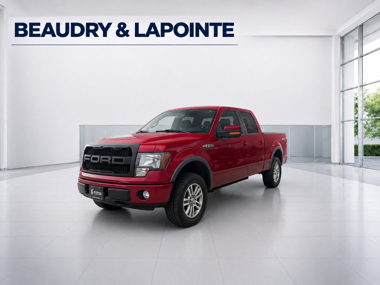2014 Ford F-150 Red La Sarre - photo #2