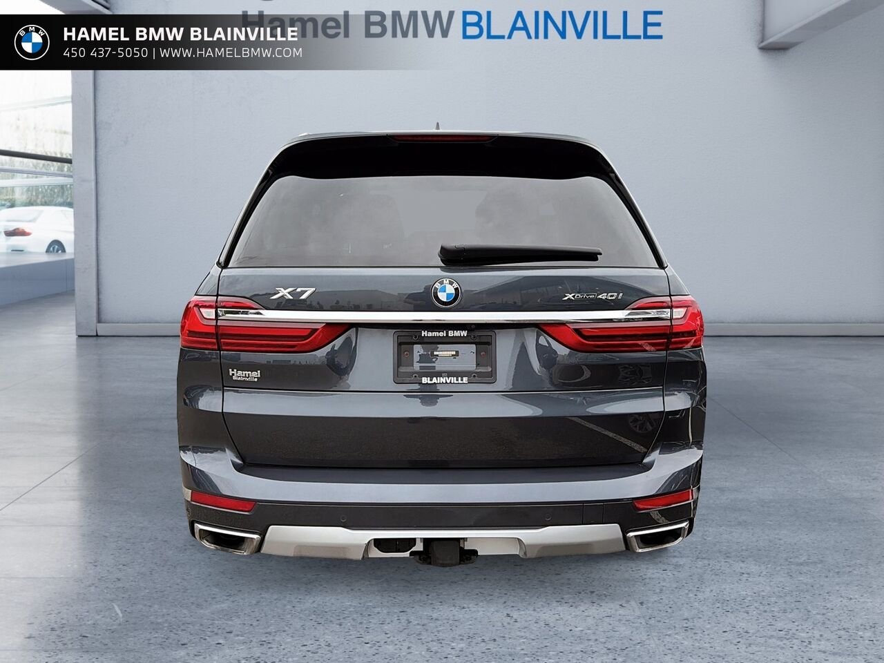BMW X7 xDrive40i véhicule d'activités sportives 2022 Gris Blainville - photo #2