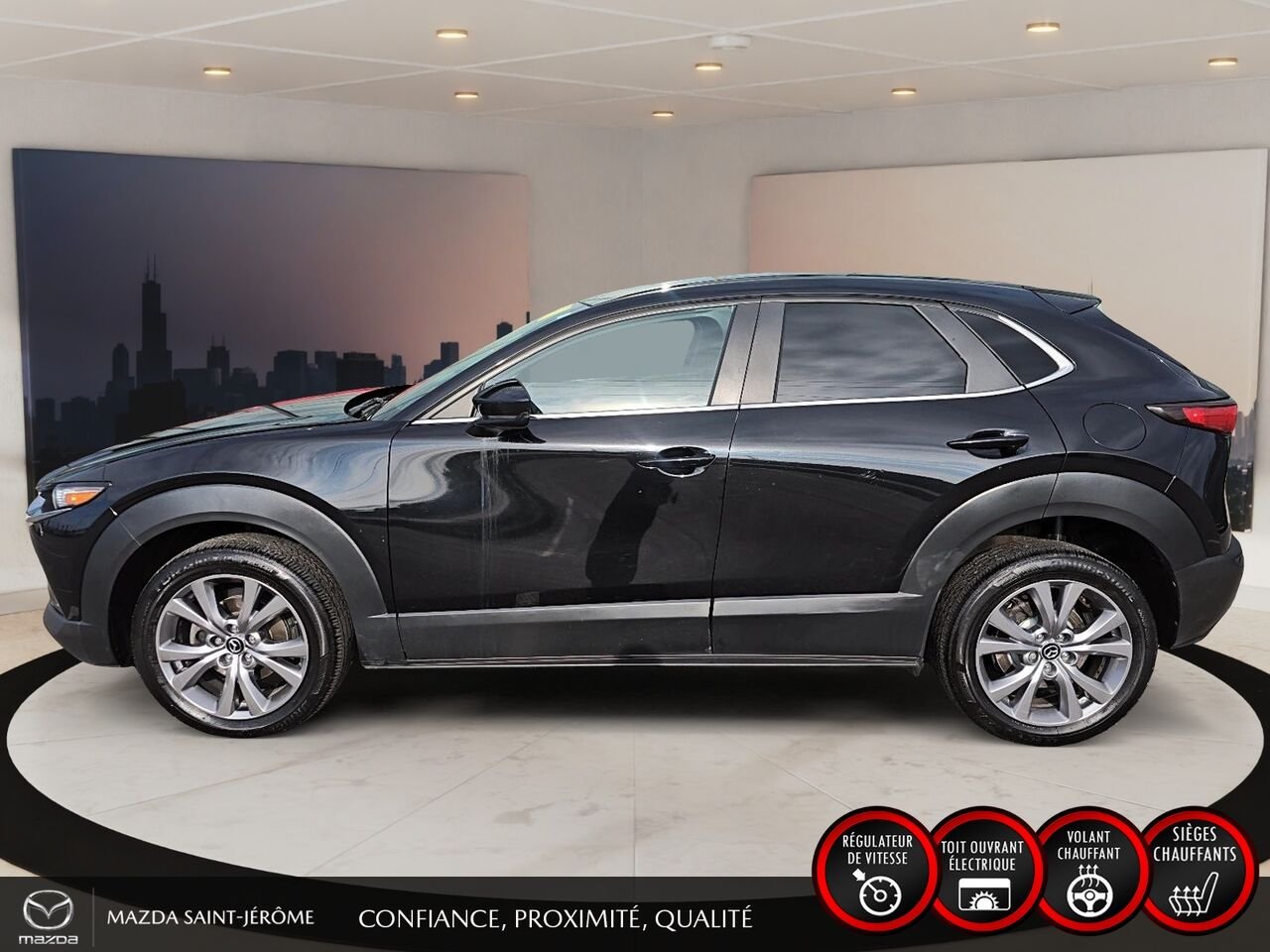 2020 Mazda CX-30 Black Saint-Jérôme - photo #9