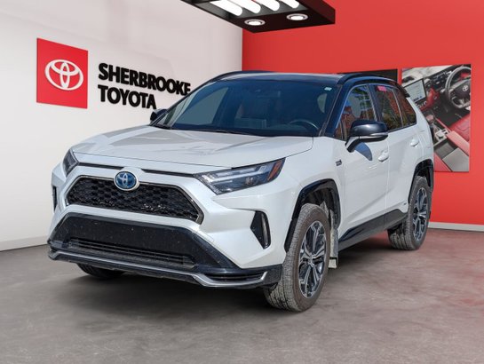 Toyota RAV4 Prime XSE PRIME-HYBRIDE BRANCHABLE/SIÈGES CHAUFFANTS/TOIT OUVRANT/VOLANT CHAUFFANT/AC BIZONE 2022 Blanc