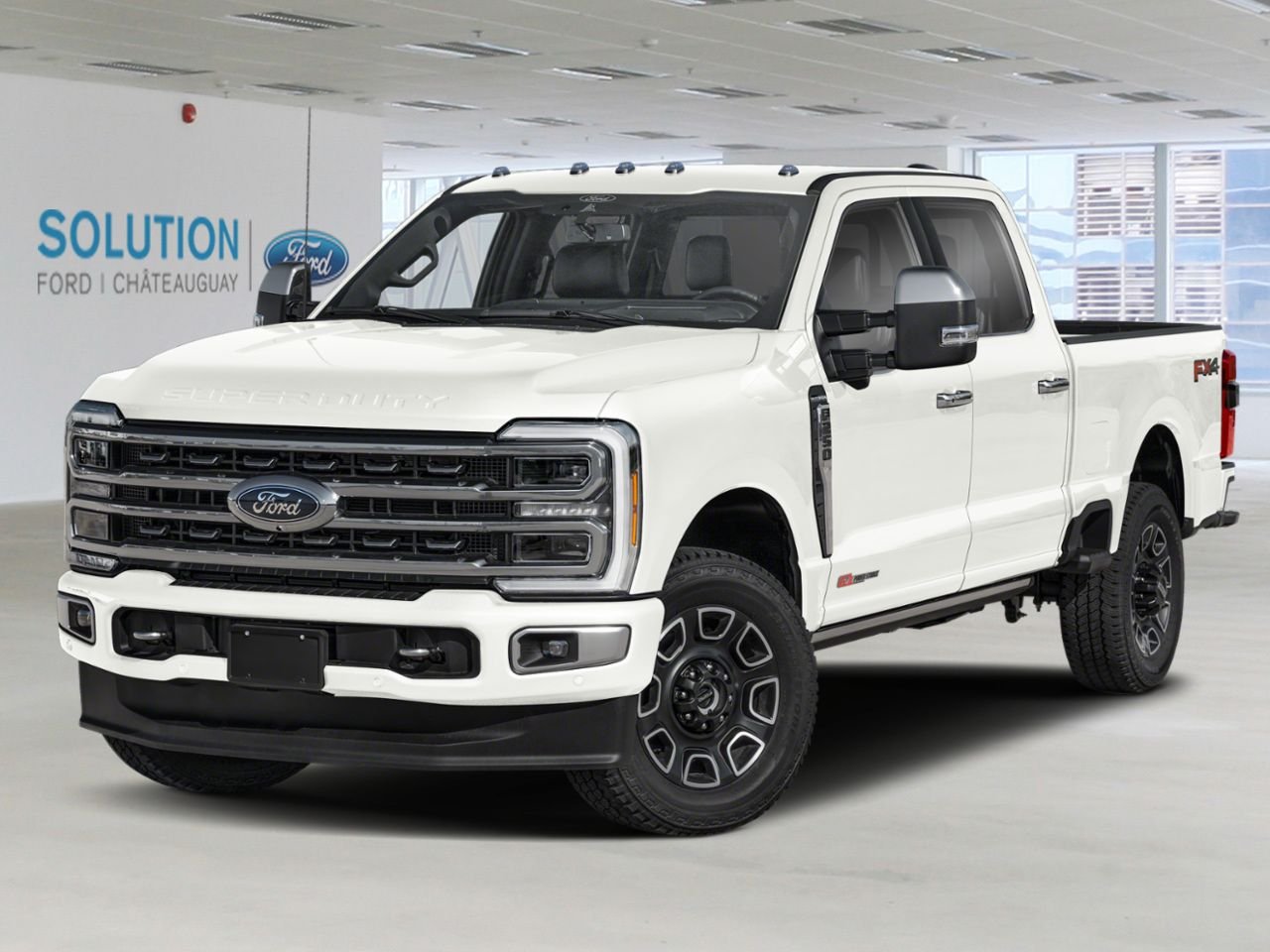 Ford Super Duty F-250 SRW PLATINUM CABINE 6 PLACES 4RM CAISSE DE 6,75 PI 2026 Blanc astral métallisé trois couches Châteauguay - photo #0