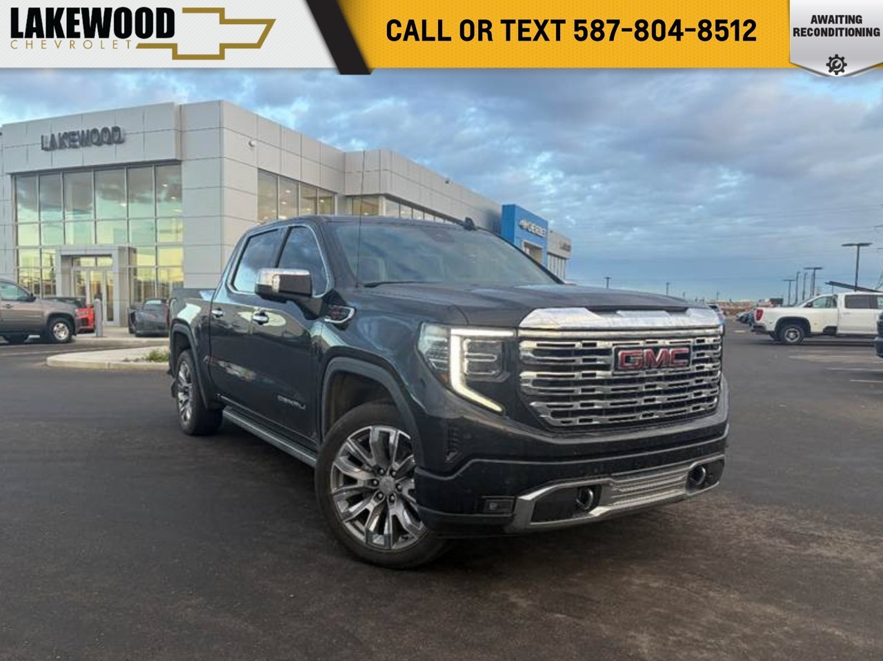 2024 GMC Sierra 1500 4WD Crew Cab 147 Denali Black Sherwood Park - photo #0