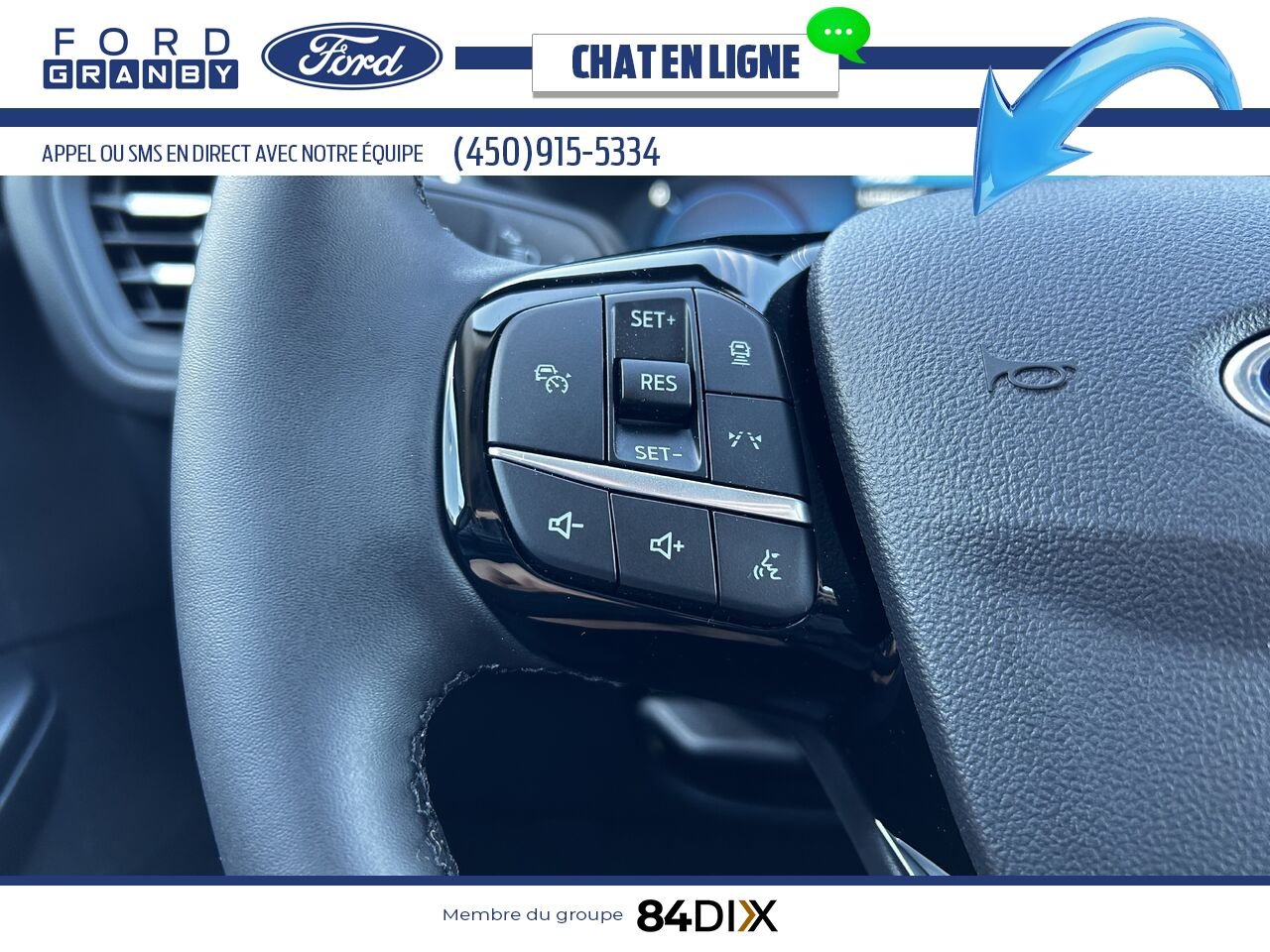 Ford Escape 2025 Noir agate métallisé Granby - photo #11
