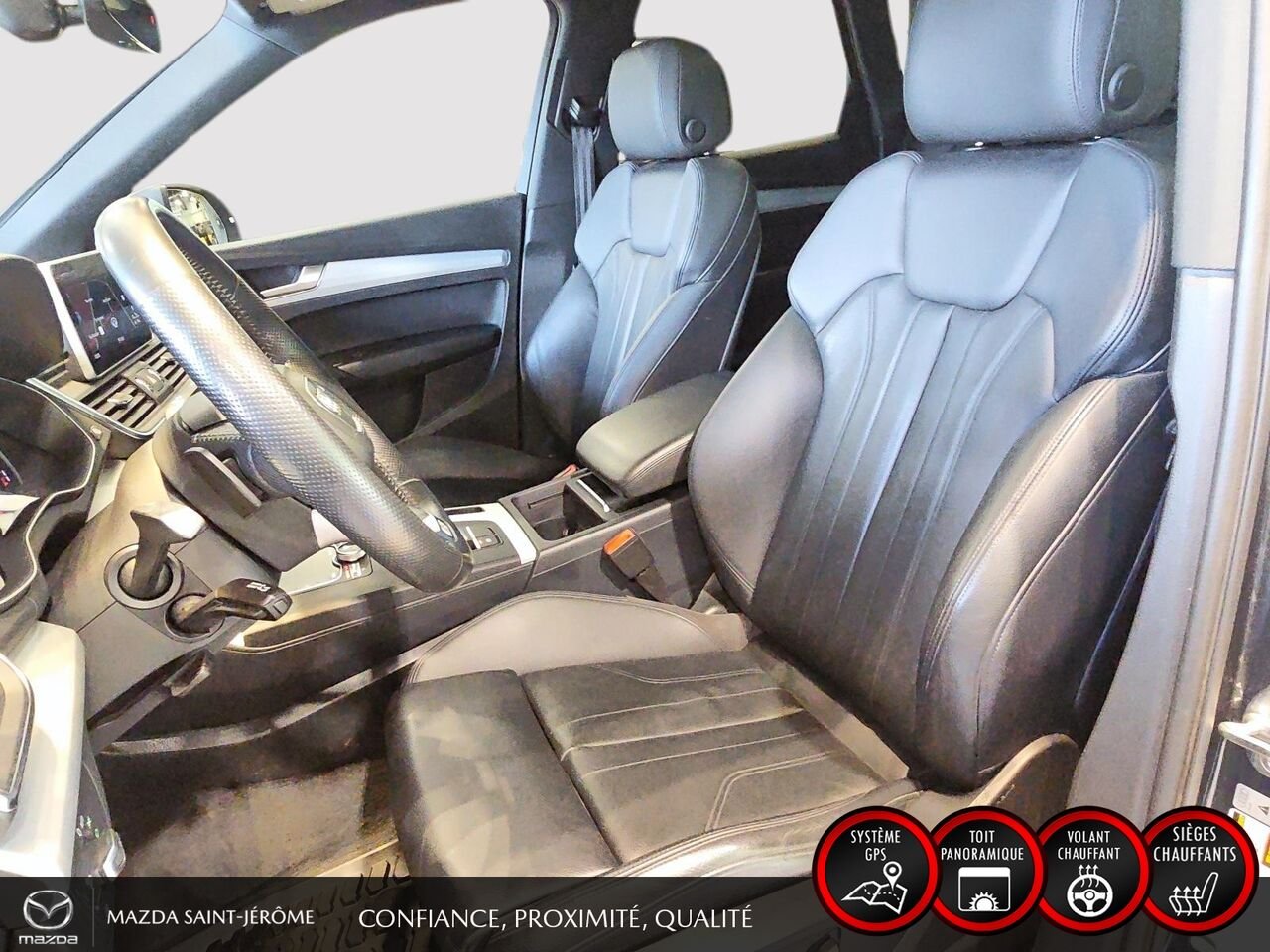 2018 Audi Q5 Grey Sainte-Agathe-des-Monts - photo #17
