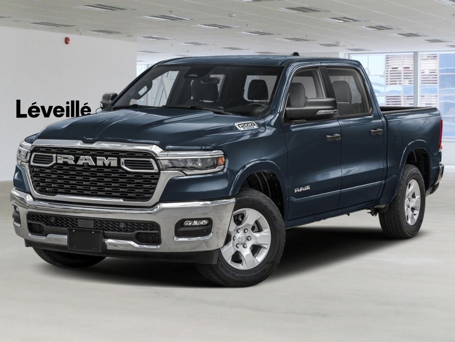RAM 1500 Big Horn cabine d'équipe 4x4 caisse de 5 pi 7 po 2027 Bleu forgé métallisé