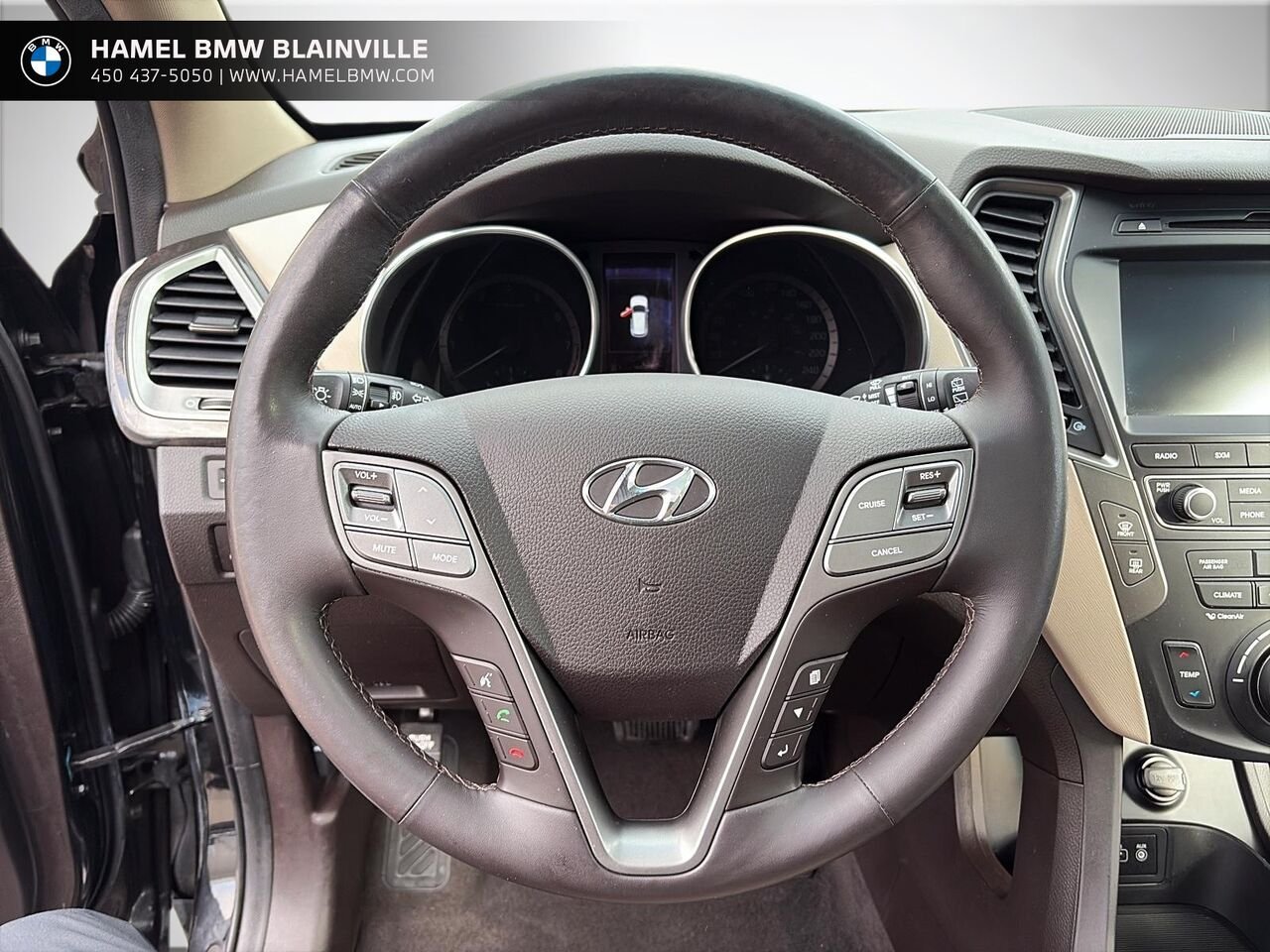 Hyundai Santa Fe Sport 2.0T Limited 4 portes TI 2017 Noir Blainville - photo #11