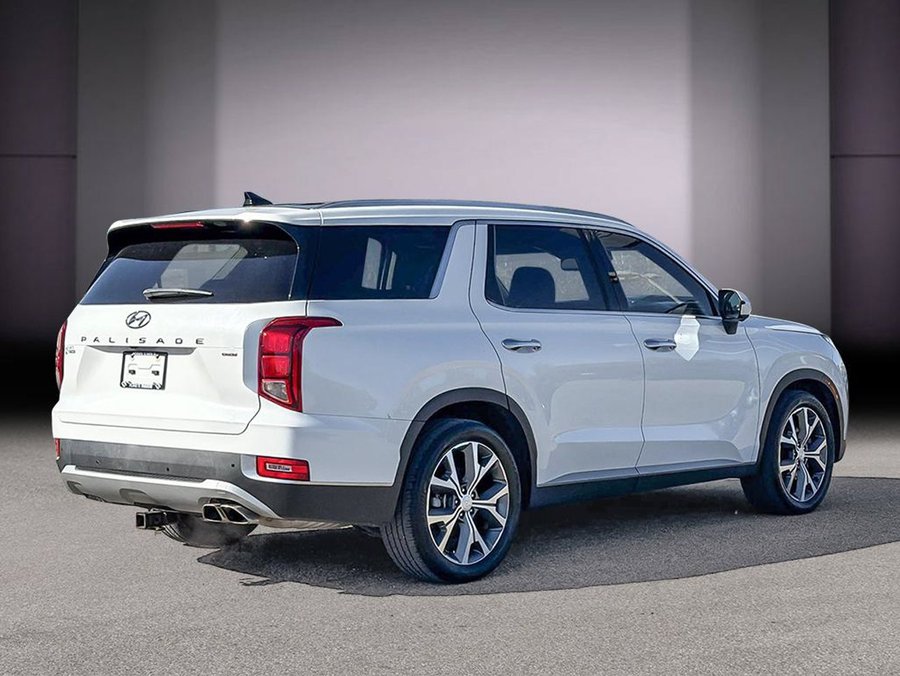 2021 Hyundai Palisade Luxury | mags | bluetooth White