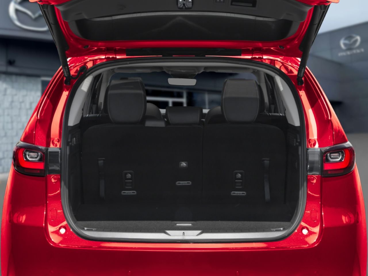 2026 Mazda CX-90 hybride léger GT TI, HYBRIDE, 5 PLACE CAPITAINES Black Val-David - photo #4