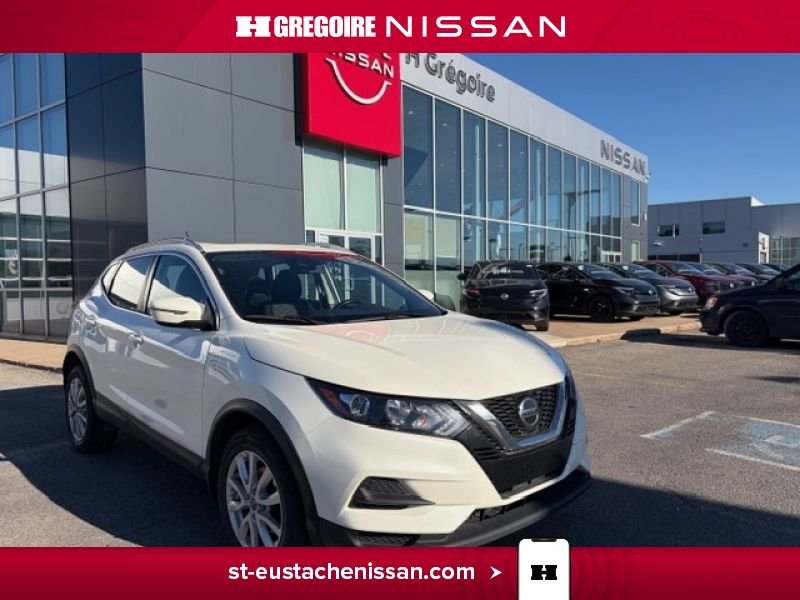 Nissan Qashqai SV AWD DEM. A DISTANCE SIEGES CHAUFFANTS APPLE CAR 2021 Blanc
