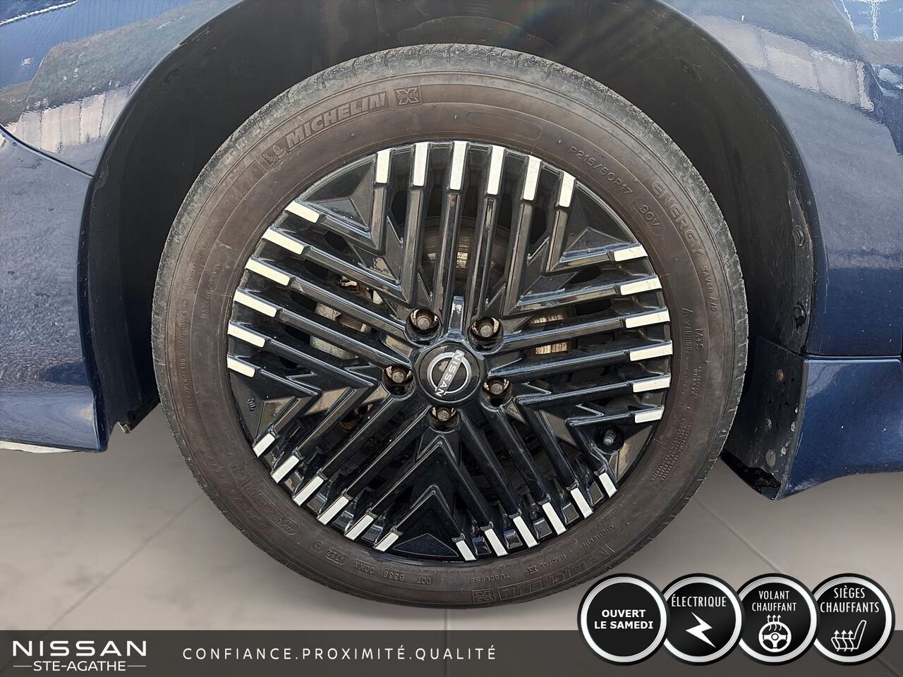 Nissan LEAF 2023 Bleu Ste-Agathe des Monts - photo #6
