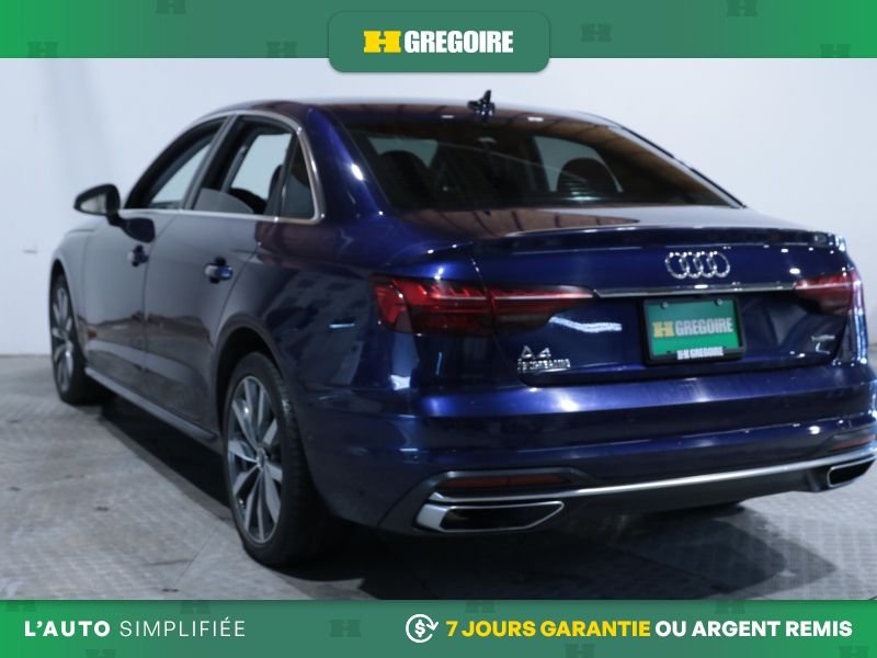 Audi A4 2021 Bleu Blainville - photo #5