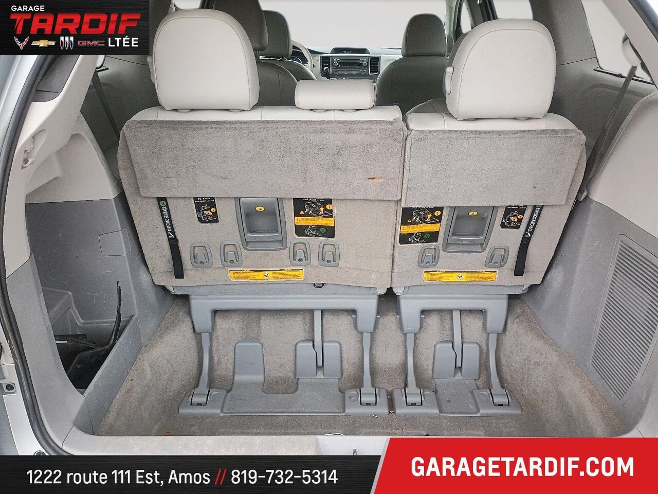 2014 TOYOTA SIENNA XLE 3.5L v6 Silver Amos - photo #10