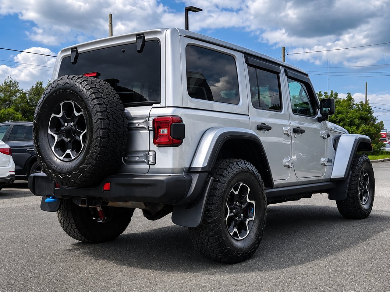 2022 Jeep Wrangler 4xe RUBICON Silver Granby - photo #7