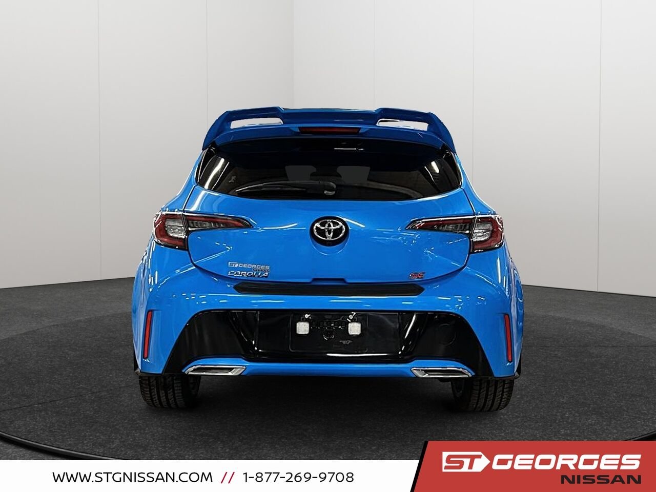 Toyota Corolla à hayon 2021 Bleu Saint-Georges - photo #2