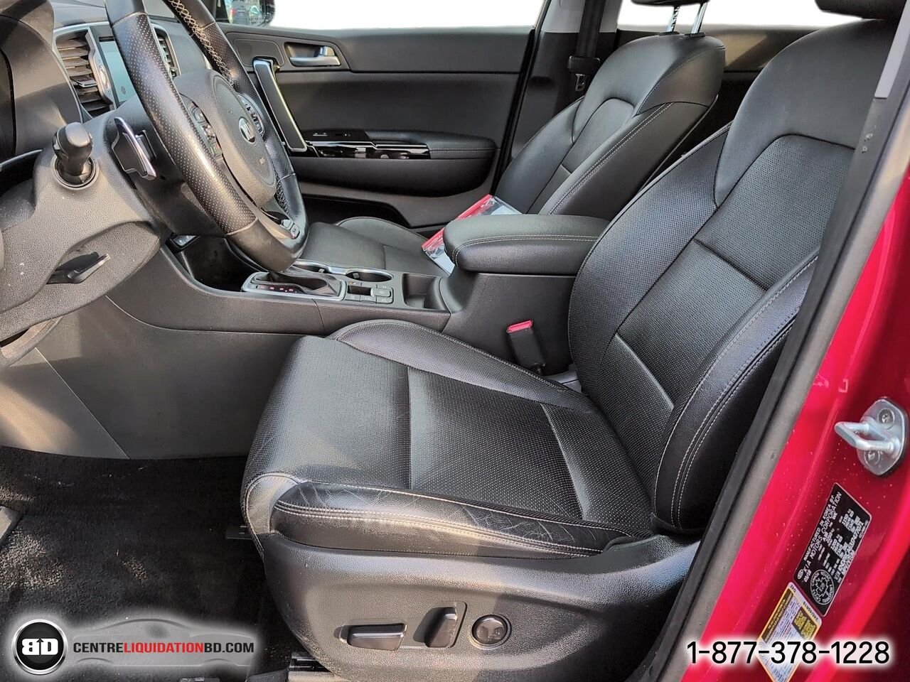 Kia Sportage SX Turbo TI avec noir | BD0036 2018 Rouge Granby - photo #12