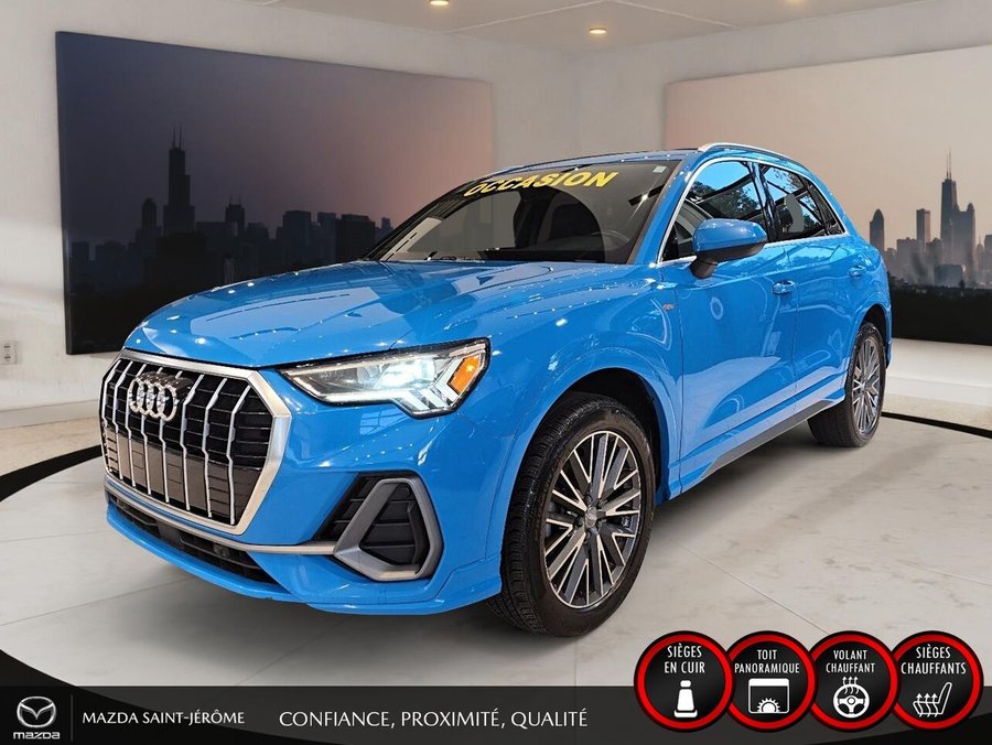 Audi Q3 2020 2020 Bleu