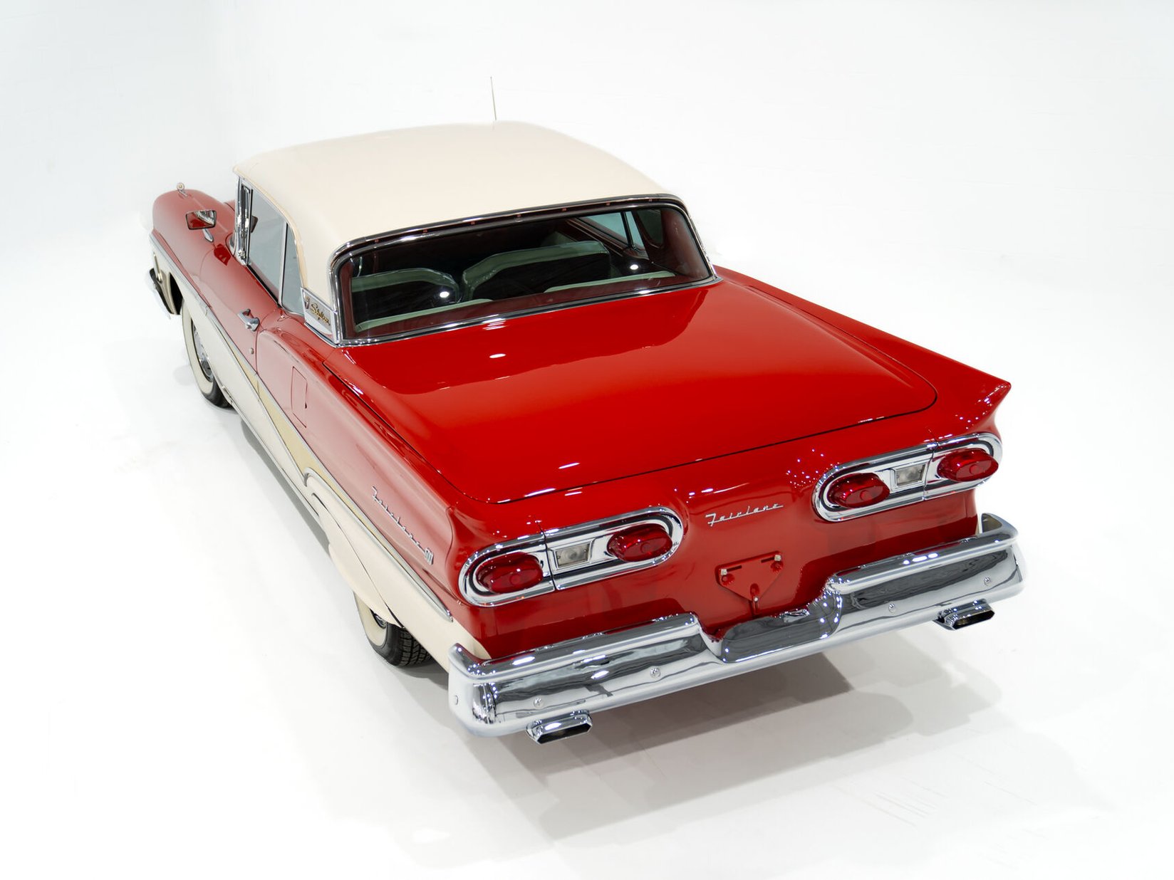 1958 Ford Fairlane 500 Skyliner Interceptor de police 352 CID Entièrement restaurée **PRIX EN USD** Montreal - photo #24
