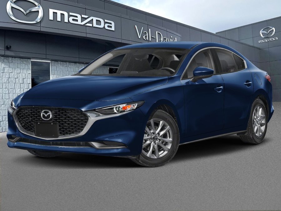 2026 Mazda Mazda3 GX TA, COMMANDE AUDIO AU VOLANT, Deep Crystal Blue Mica