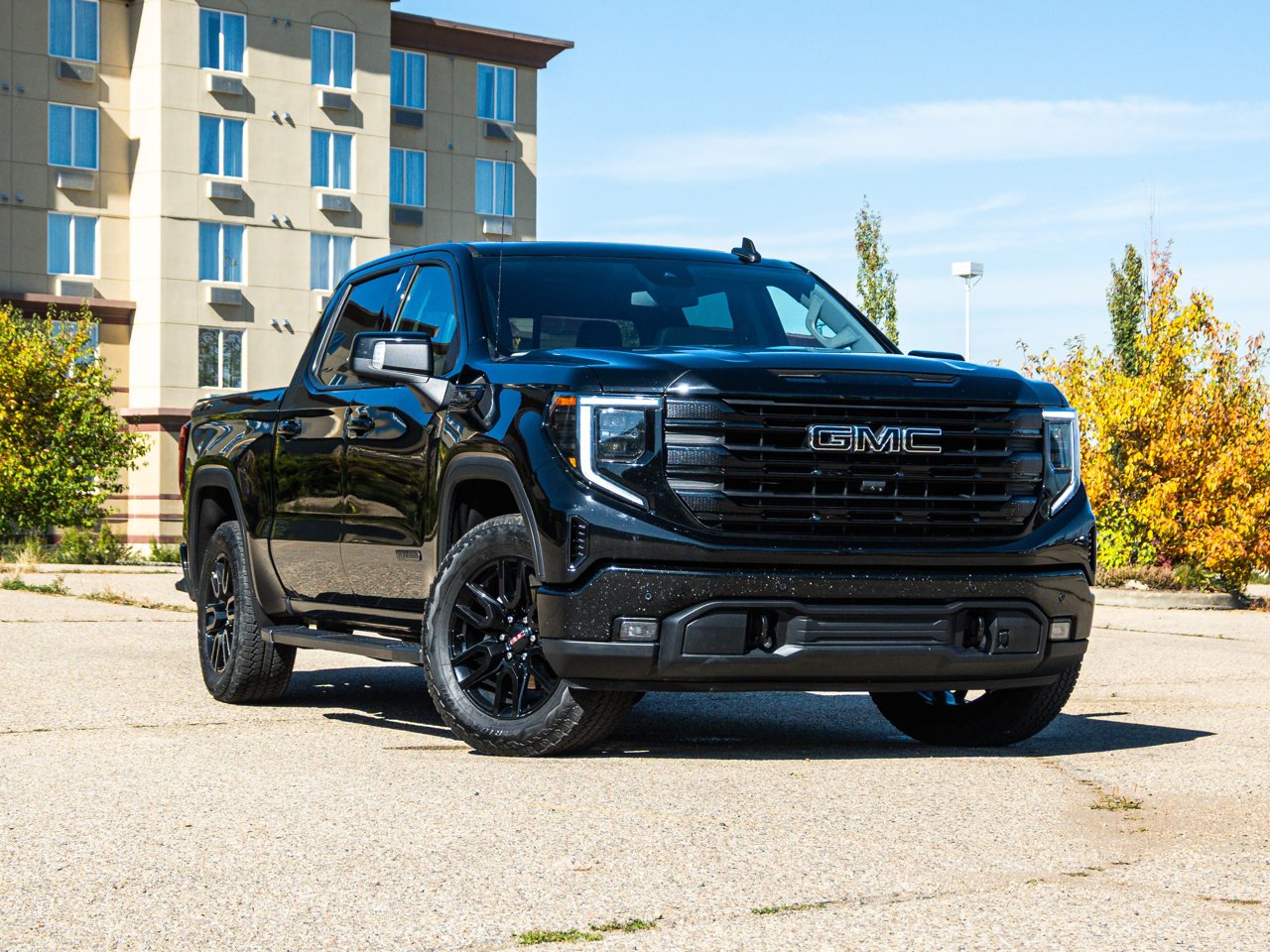 2026 GMC Sierra 1500 4WD Crew Cab 147 Elevation Black Sherwood Park - photo #1