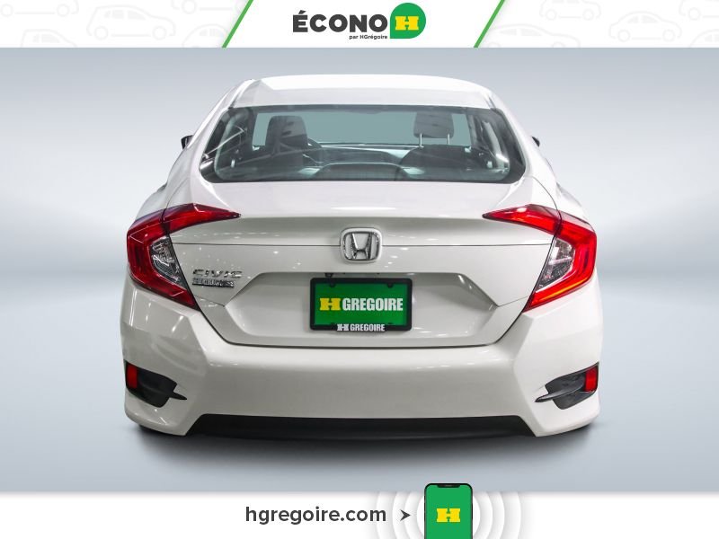 2016 Honda Civic White Laval - photo #5