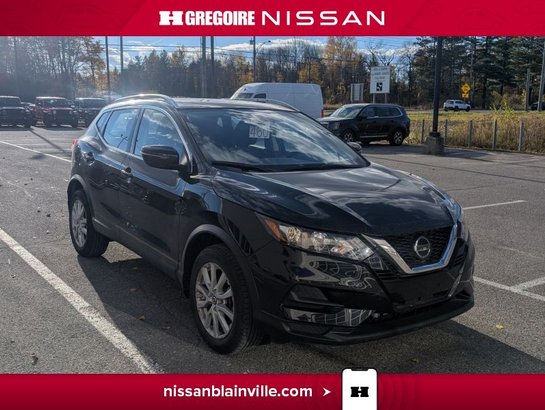 2023 Nissan Qashqai SV*awd*banc chauffant*camera recul* a partir de 2.99% Black