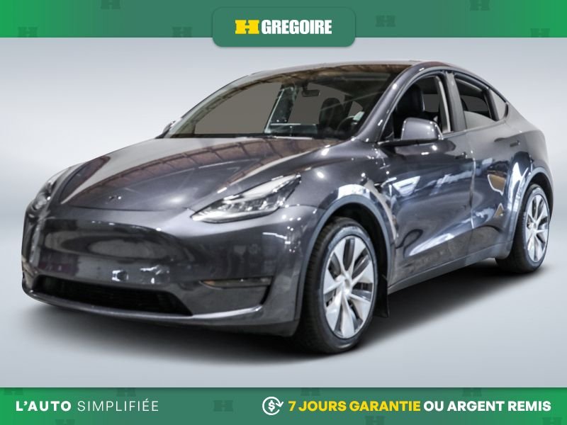 2022 Tesla Model Y Long Range AWD AUTO AC CUIR NAV CAM RECULE BLUETOO Grey