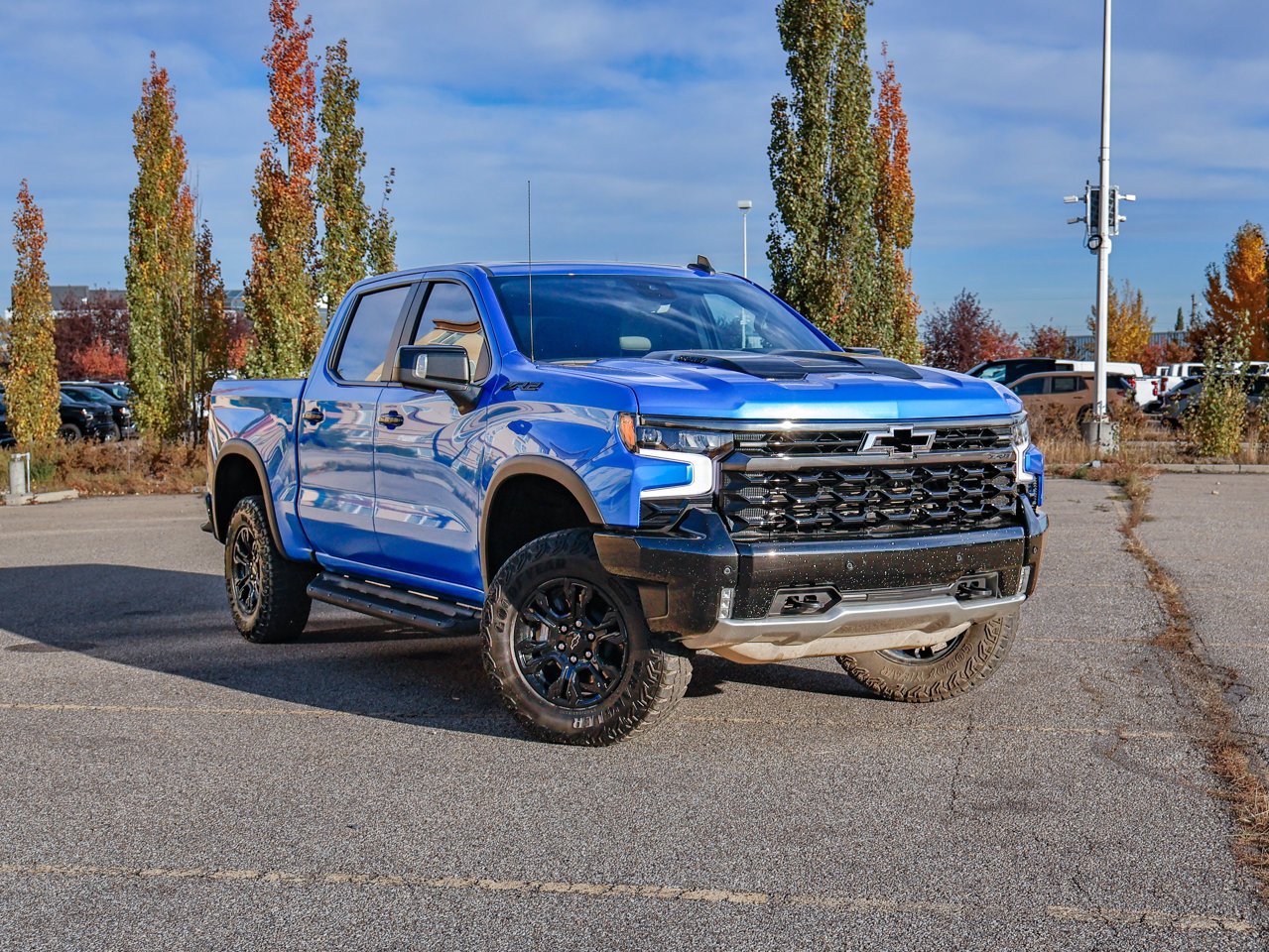 2025 Chevrolet Silverado 1500 4WD Crew Cab 147 ZR2 Blue Sherwood Park - photo #1