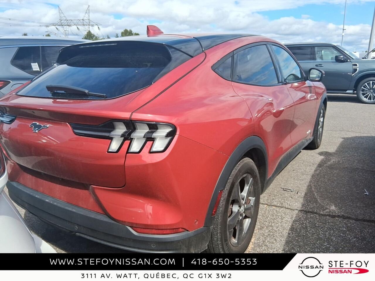 Ford Mustang Mach-E SELECT 2022 Rouge Ste-Foy - photo #1