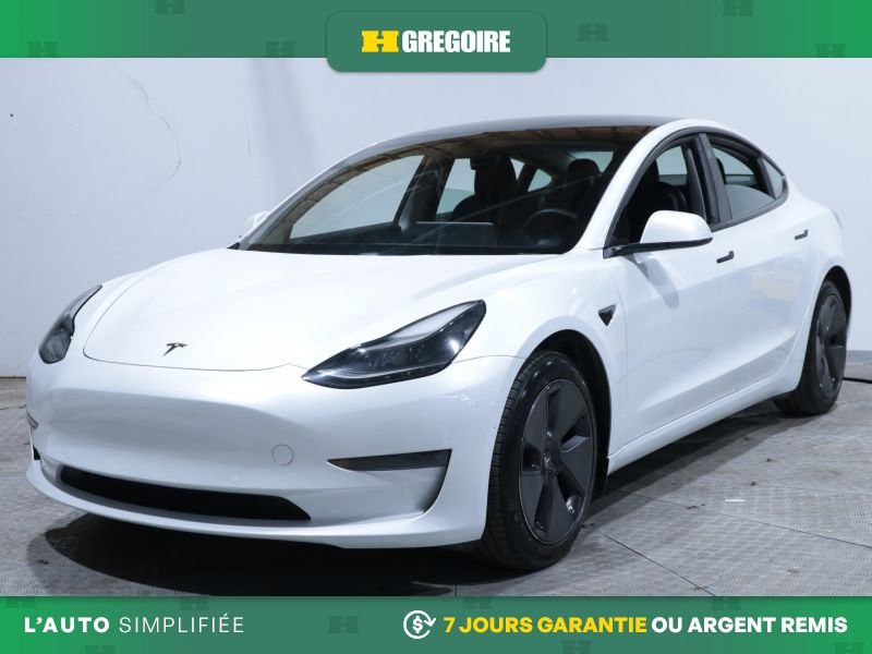 2021 Tesla Model 3 White Blainville - photo #2