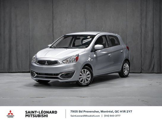 2018 Mitsubishi Mirage ES Silver